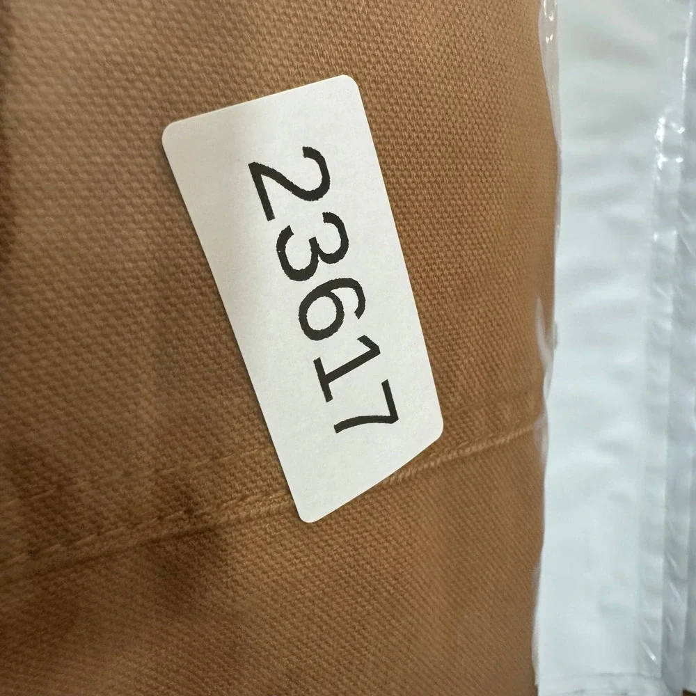 Berne Overalls Mens Size 32 Brown Duck Canvas Double Knee Workwear Bibs Good
